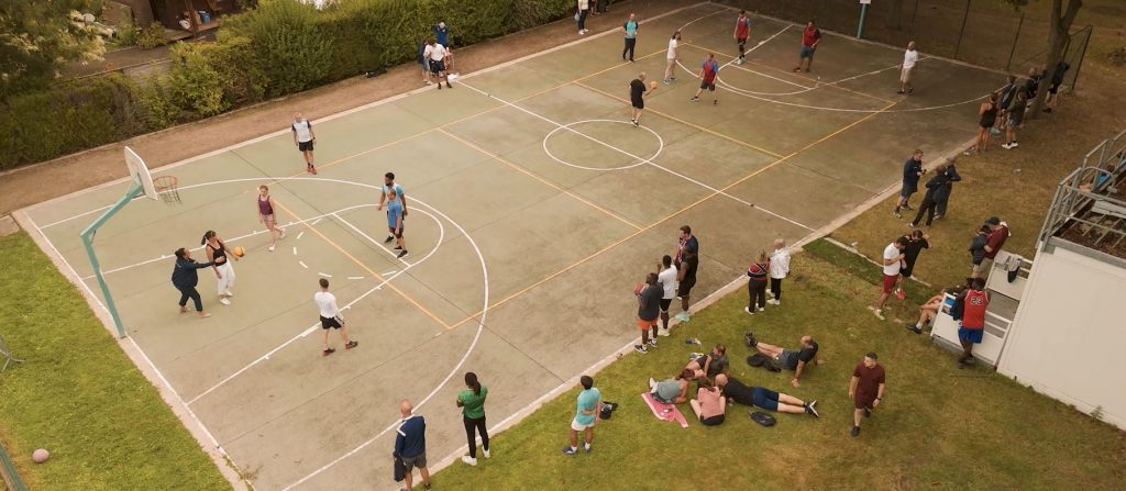 Company Sports Event in Bougival, France