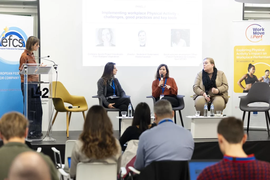 European conférence: physical activity as a strategic lever for sustainable performance